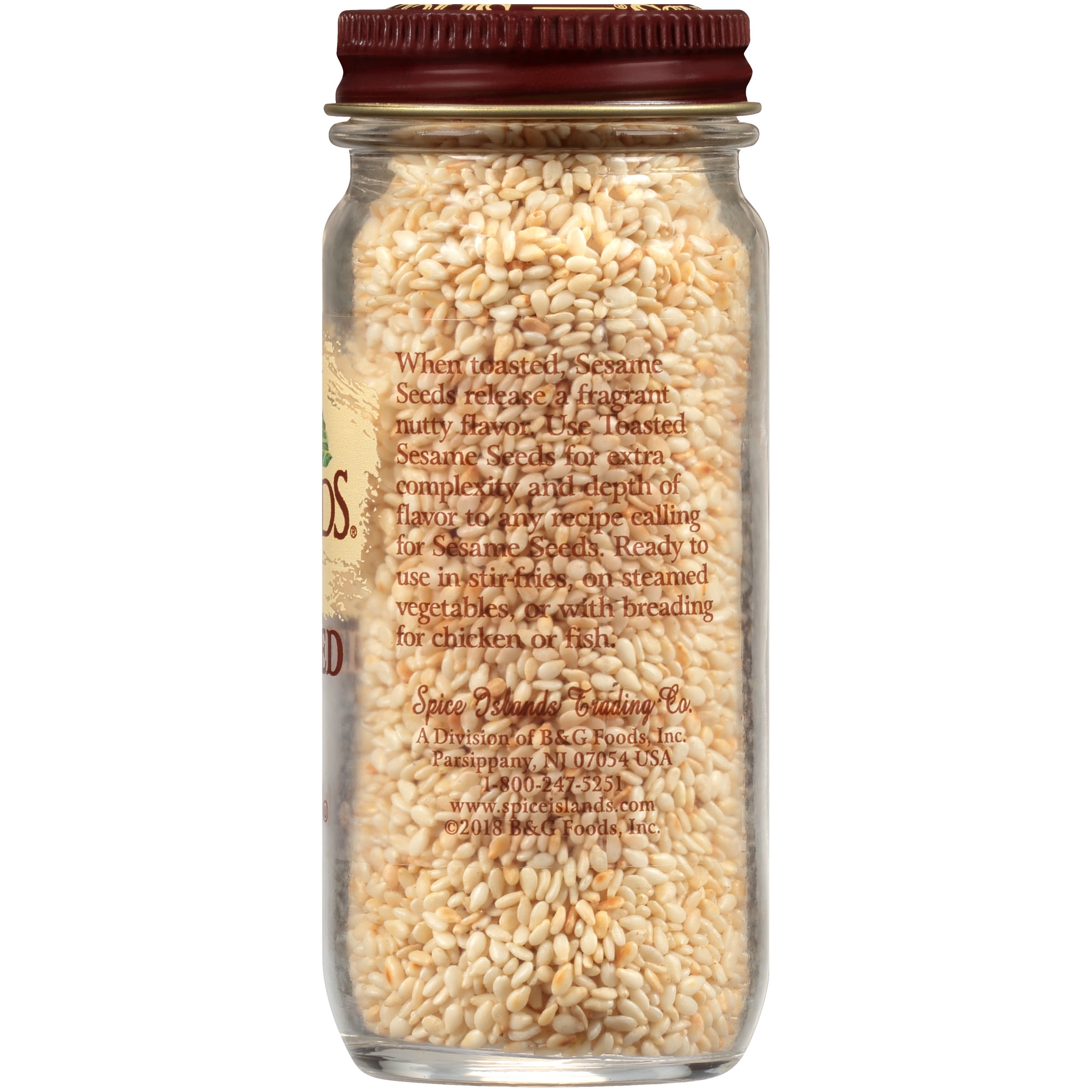 Spice Islands Toasted Sesame Seed, 2.1 oz