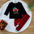 thumbnail image 2 of Sinhoon Baby Girl Boy Christmas Clothes Toddler Long Sleeves Shirt Red Plaid Pants 2Pcs Xmas Outfits, 2 of 14