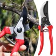 thumbnail image 3 of Tijeras de podar profesionales con hojas de acero 3Cr13 y mangos ergonómicos de aluminio para podar ramas (21 cm, ligeras, 200 g), 3 of 8