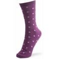 thumbnail image 4 of Pavilion Gift Company - Open Bar - Purple - Ladies Cotton Blend Sock, 4 of 9
