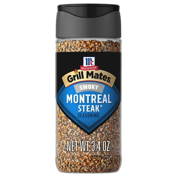 Pack Of 3 McCormick Grill Mates Smoky Montreal Steak Seasoning, 3.4 oz (Package May Vary)
