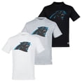 thumbnail image 1 of NFL Paquete de 3 Playeras Carolina Panthers para Hombre, Talla Mediana, 1 of 4