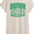 thumbnail image 3 of Budweiser - Medallion St Paddys - Women's Oversized Tee, 3 of 5