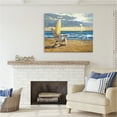 thumbnail image 2 of Stupell Industries Surfboard & Beach Waves Nature Painting Gallery Wrapped Canvas Print Wall Art, 48 x 36, 2 of 7