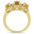 thumbnail image 4 of Everly Women's Citrine Yellow Gold Plated Ring, 4 of 7