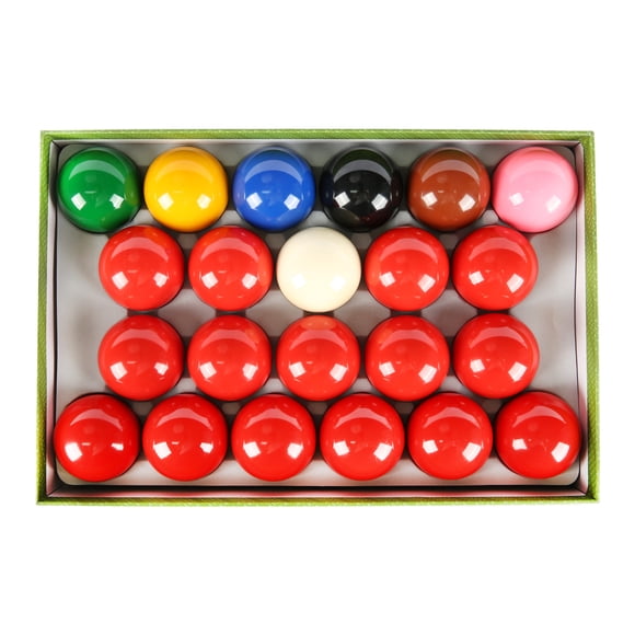 ASKA SB01 Snooker Ball Set for Pool Tables - 22 Premium 2-1/4" Regulation Pool Size Balls with 15 Reds and 6 Scoring Balls