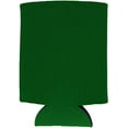 thumbnail image 3 of Blank Soft Foam Collapsible Can Coolie (Kelly Green, 6 Pack), 3 of 9