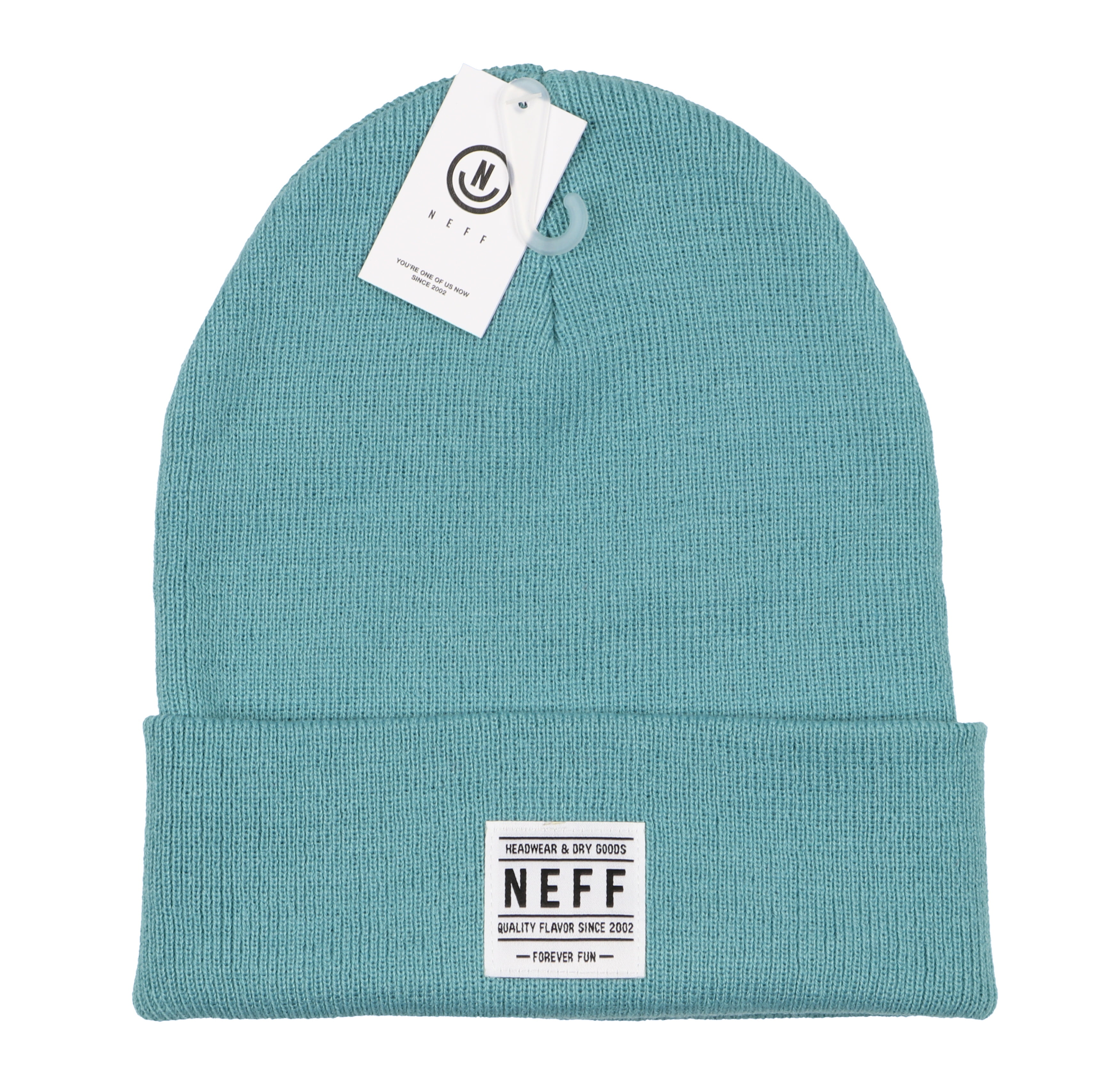 blue neff beanie