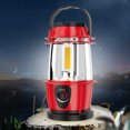 thumbnail image 4 of Linterna de camping Linternas ajustables de 360 ​​grados alimentadas por batería (rojo), 4 of 7
