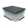 thumbnail image 5 of Pemberly Row Fabric Twin XL Gel Memory Hybrid Mattress in Gray, 5 of 12