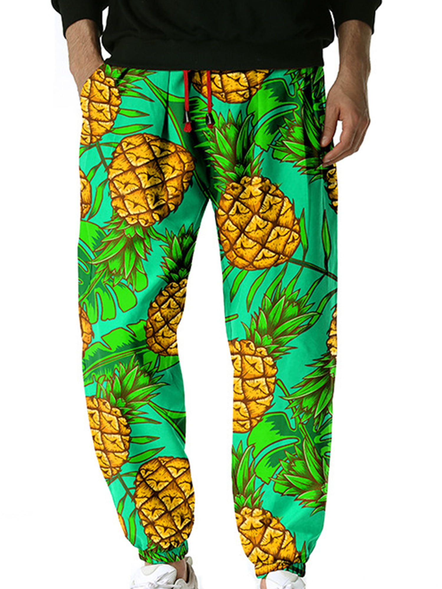 Pineapple Stretch Yoga Pants, Sweet Pineapple Yoga Pants from Spool 72. |  Spool No.72