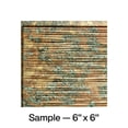 thumbnail image 1 of FASÄDE Ripple Decorative Vinyl Backsplash Panel in Copper Fantasy (6X6 Inch Sample, 1 of 5