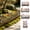 A, variant on Floral Metal Garden Border Fence, Painted Wildflower Arched Fence Panels with Rusty Finish, Decorative Landscape Edging Small Animal Barrier Stakes for Outdoor Yard Lawn Patio Flower Bed Decor