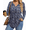 Multicolor MZ473, variant on Zeagoo Womens Plus Size Long Sleeve Shirts Fall Tunic Top V-neck T-Shirt Button Up Dressy Casual Blouse