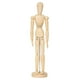 thumbnail image 4 of Maniquí de madera para artistas, animador con soporte, figura humana de oficina, cuerpo flexible 32 cm x 75 cm, 4 of 9