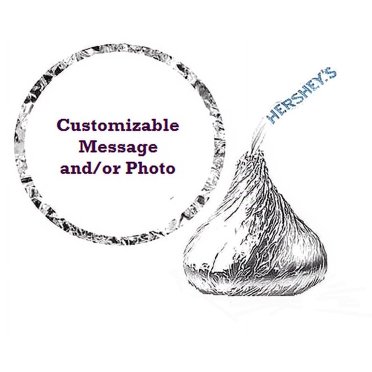 216ct Happy Retirement Vacation Party Hershey's Kisses Stickers ...