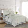thumbnail image 3 of 26" x 26" Volterra Damask Cotton Euro Sham - Machine Washable, 3 of 5