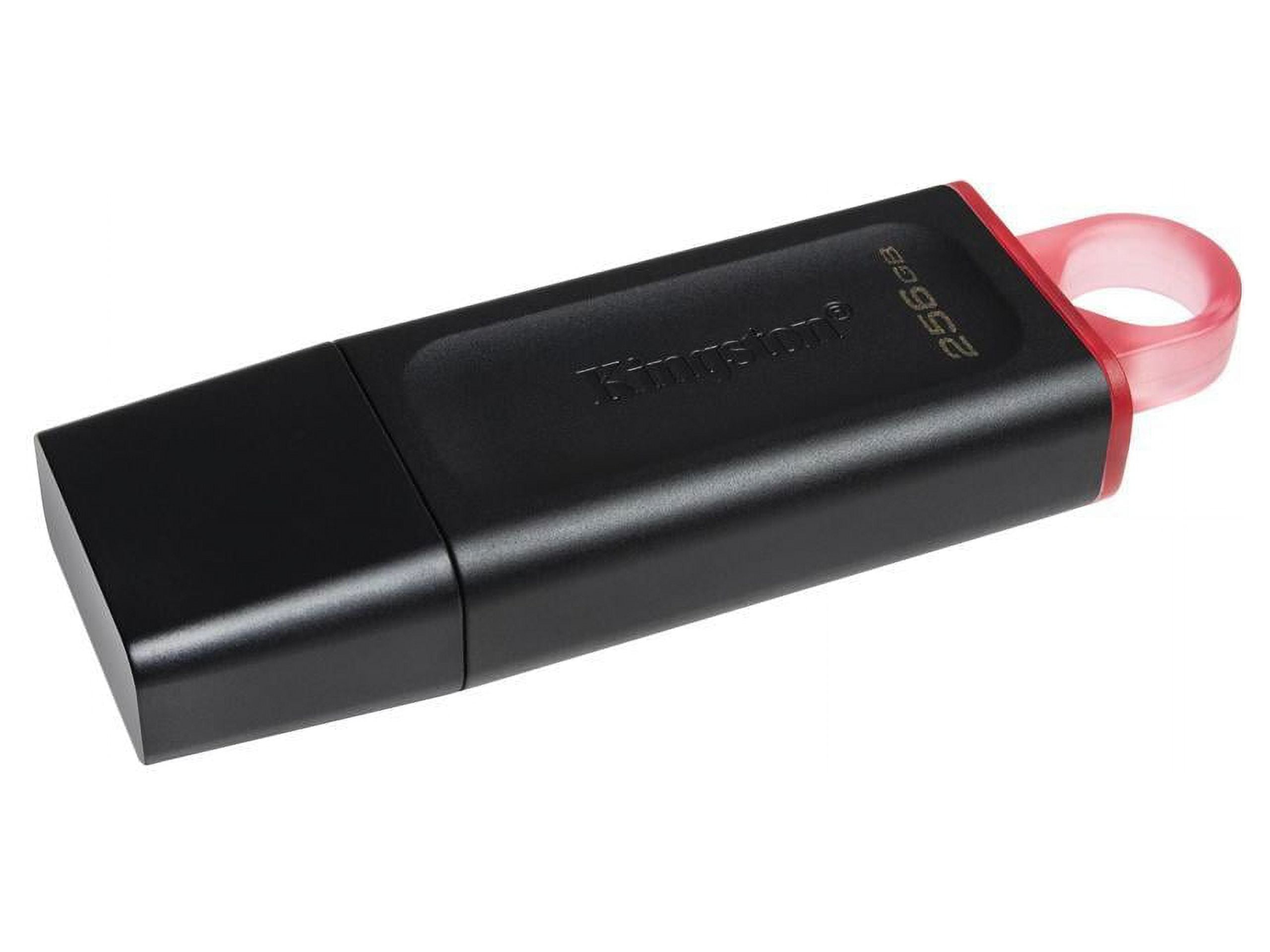 Kingston DataTraveler Exodia 256GB USB 3.2 (Gen 1) Flash Drive - 256 GB - USB 3.2 (Gen 1) - Black, Pink - 5 Year Warranty