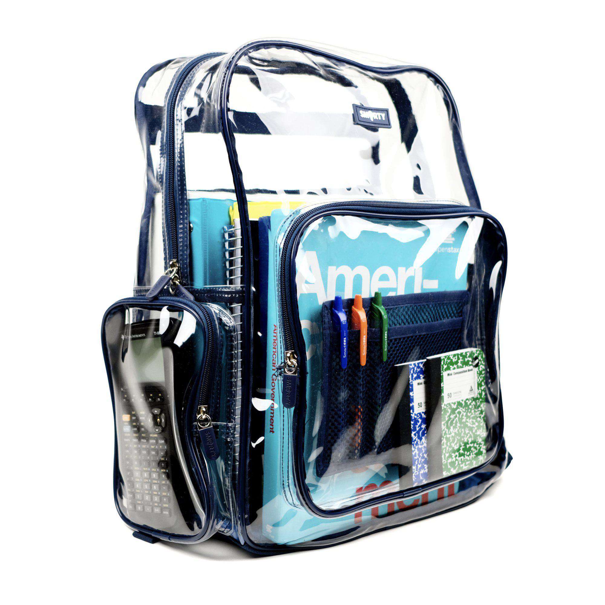 smarty clear backpack
