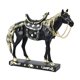 thumbnail image 4 of Estatua de caballo, decoración, figura coleccionable, regalo de cumpleaños, centro de mesa, obra de arte, manualidades Negro, 4 of 7