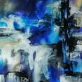 thumbnail image 2 of Drotar, Rikki 20x20 Black Ornate Wood Framed with Double Matting Museum Art Print Titled - Azure Dreams, 2 of 4