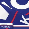 thumbnail image 6 of G128 Trump Vance 2024 Election Take America Back Blue Flag | 3x5 Ft | LiteWeave Pro Series Printed 150D Polyester | Election Flag, Indoor/Outdoor, 6 of 7