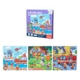 thumbnail image 1 of SIYTUAU Wooden Magnetic Puzzle Book For Kids 3-7 Years Educational Activity Toy 3 In 1 Set With Space Theme Advanced Learning Brain Game Model E E, 1 of 2