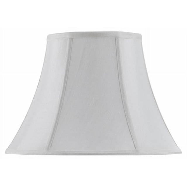 Cal Lighting SH-8104-12-WH 12 in. Vertical Piped Basic Bell Shade, White