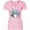 AD-Pink, variant on Inktastic Cute Blue Octopus Drumming Women's V-Neck T-Shirt