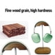 thumbnail image 4 of Soporte De Madera Para Auriculares, Soporte Multiusos Para Auriculares De Nogal, Antideslizante, Curvado Para Juegos, 4 of 7