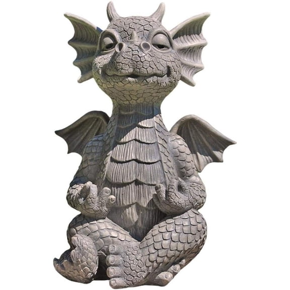 Garden Statues,Garden Decor,Dragon Statue Art Sculptures for Outdoor Backyard Porch Decoration,Housewarming Garden Gift