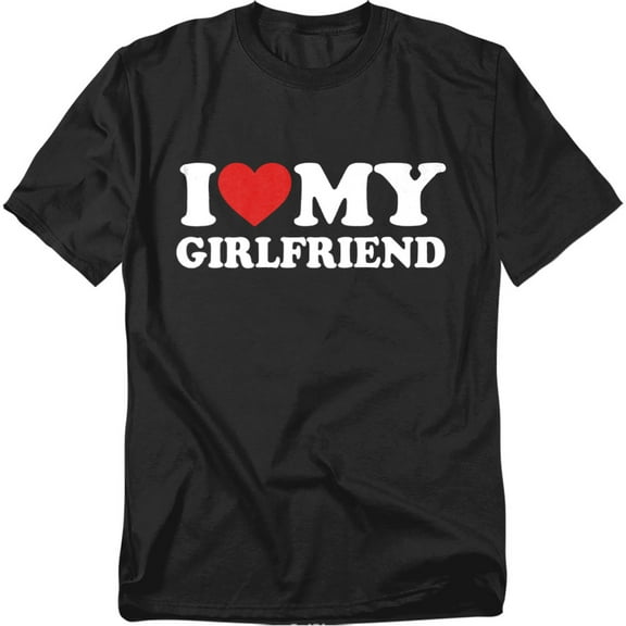 I Heart My Girlfriend Unisex Graphic Tee For Men & Women