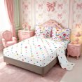 thumbnail image 4 of Manfei Flying Butterflies Queen Bedding 7pcs,Spring Garden Bedding Comforter Set Queen,Reversible, 4 of 6