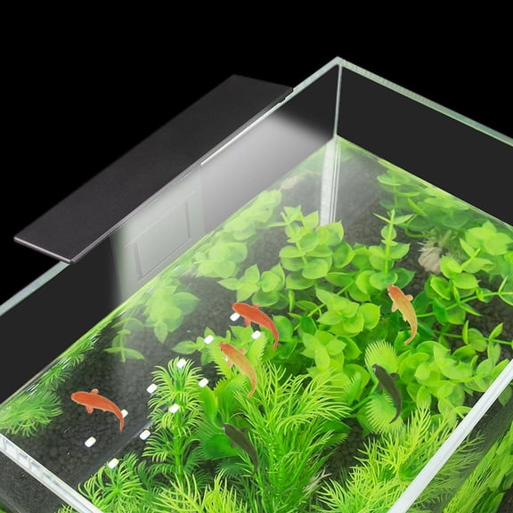 Niceauty 10pcs Realistic Moving Orange Goldfish Miniature Koi Fish Figures PVC Decorative For Mini Aquariums