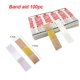 thumbnail image 1 of Banda transpirable de 100 piezas para el cuidado de heridas, suministros médicos de primeros auxilios, yeso antibacterias para heridas, Kits de emergencia para viajes, 3 tipos, 1 of 4