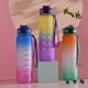 thumbnail image 5 of Irfora Botella de agua de 1000 ml con marcador de tiempo Botella deportiva sin BPA con pajita para oficina, gimnasio, deportes, Camping, ciclismo Irfora Botella deportiva, 5 of 7