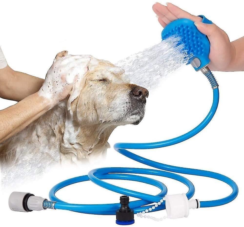 Pet Shower Sprayer Pet Faucet Sprayer And Bathing Tool With Adjustable