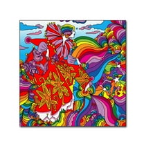Trademark Fine Art 'Rainbow queen' Canvas Art by Howie Green