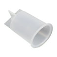 thumbnail image 1 of Candle Shaped Silicone Candlesticks Wave Stripe Pillars Modern Appliances, 1 of 3
