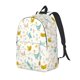 thumbnail image 1 of Disketp Chicken print Canvas Backpack Lightweight Travel Daypack Student Rucksack Laptop Backpack-Medium, 1 of 5