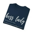thumbnail image 3 of Novelty Boss Lady Definition Everly Wife Girl Business Cute Name Everly Empowerment Daughter Women Gag Unisex Garment-Dyed T-shirt, 3 of 4