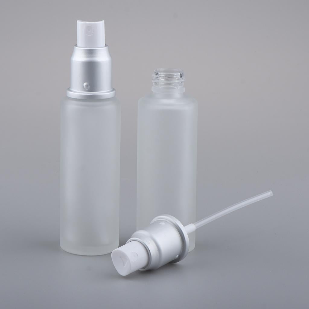 Gazechimp 3x2Pcs Empty Glass Bottles Cosmetic Makeup Travel Lotion Containers 50ml Spray