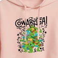thumbnail image 3 of Teenage Mutant Ninja Turtles - Cowabunga - Juniors Cropped Pullover Hoodie, 3 of 5