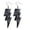 D, variant on Lightning Multi-Color Earrings Carnival Fashion Lightnings Glitter Earrings Simple Lightnings Multicolor Earrings Exaggerate Personality Earrings