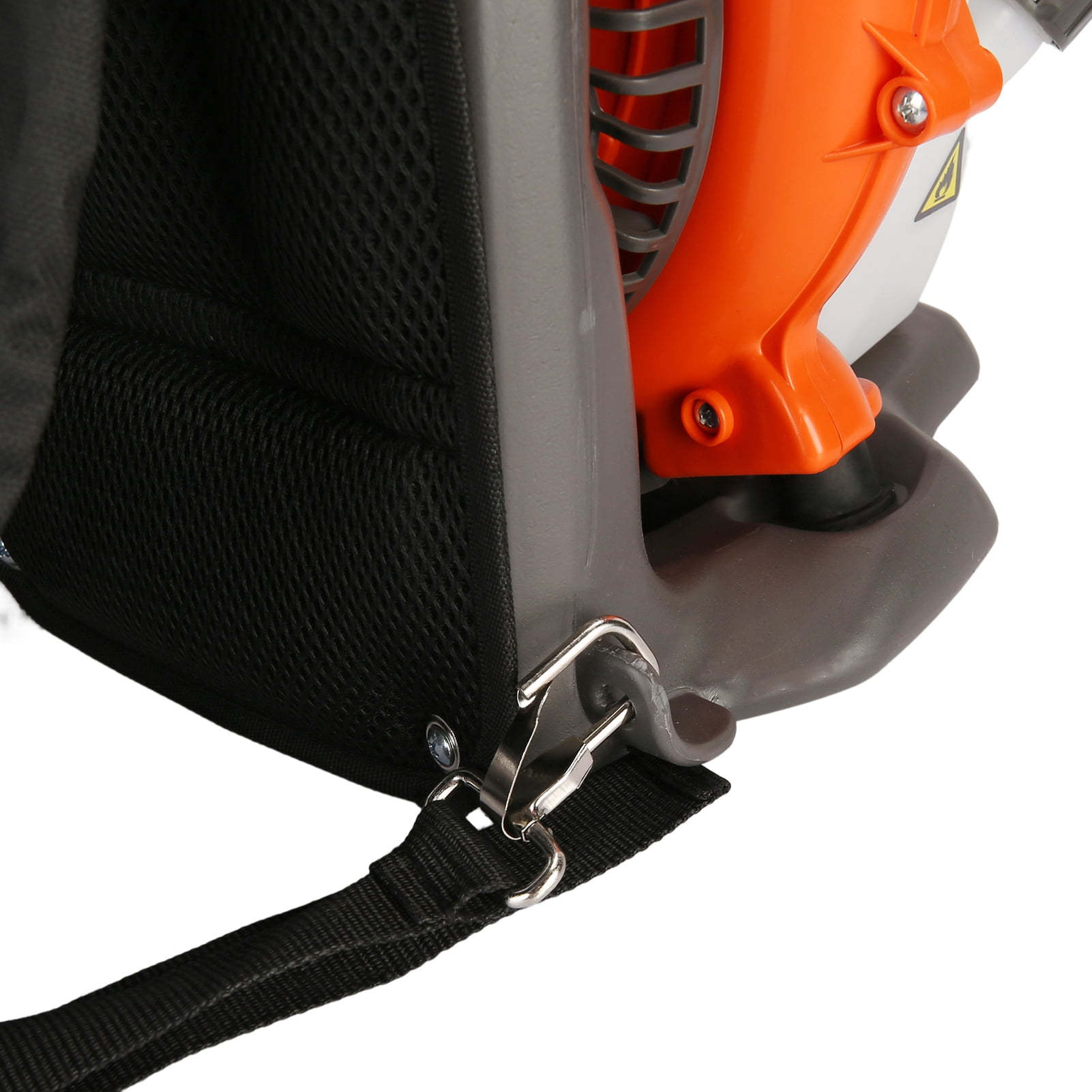 Zksm 52-CC 2-Cycle 500-CFM Gas Powered Backpack Leaf Blower with 5 Blowing Nozzles & 2 Straps, Orange