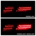 thumbnail image 7 of For 2007-2009 Toyota Camry LED Red Clear Tail Lights Lamps 07 08 09 Left+Right, 7 of 7