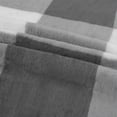 thumbnail image 5 of PiccoCasa Plush Fleece Throw Blankets for Sofa Couch, 60"x80", Gray and White, 5 of 6