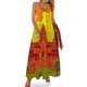 thumbnail image 1 of ANGKOR WAT: Vestido sin mangas con estampado de templo de Camboya vintage, vestido de noche para mujer, vestido de verano para mujer, 1 of 7