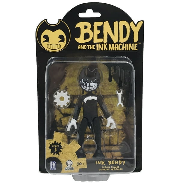 Bendy y la máquina de tinta Figura de acción Inky Bendy AF6603 Sincero Electrónica