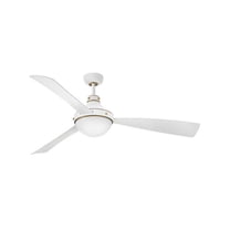 Hinkley Lighting - Oliver - 3 Blade Ceiling Fan with Light Kit In Traditional